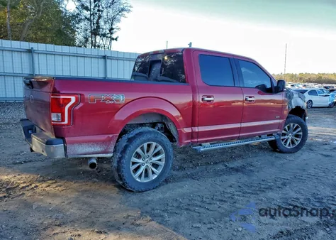 2016 Ford F150 Supercrew из США, поврежденный, VIN 1FTEW1EG1GFA96096